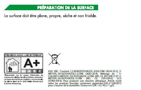Enduit prêt à l'emploi vert seau de 7 kg - ISOLAVA - 4