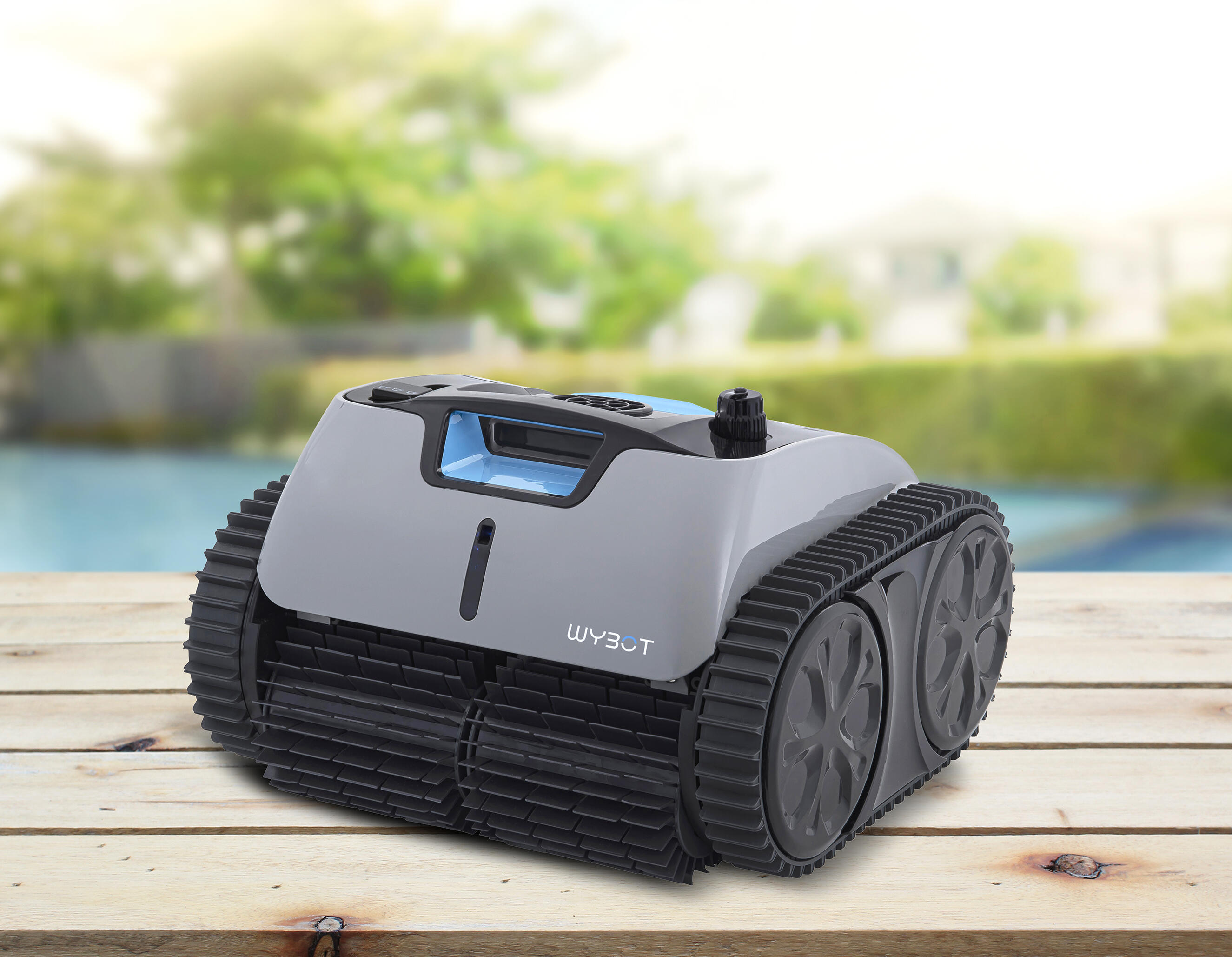 Robot limpa fundos piscina a bateria new WYBOT E-tron i20 ng - 2