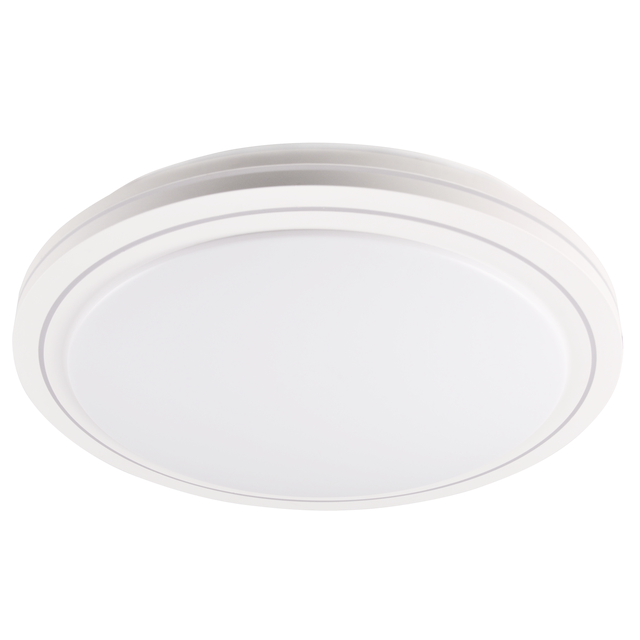 Plafon LED do łazienki Marian z pilotem 72 W 8000 lm regulacja barwy światła 50 cm biały IP44 Goldlux