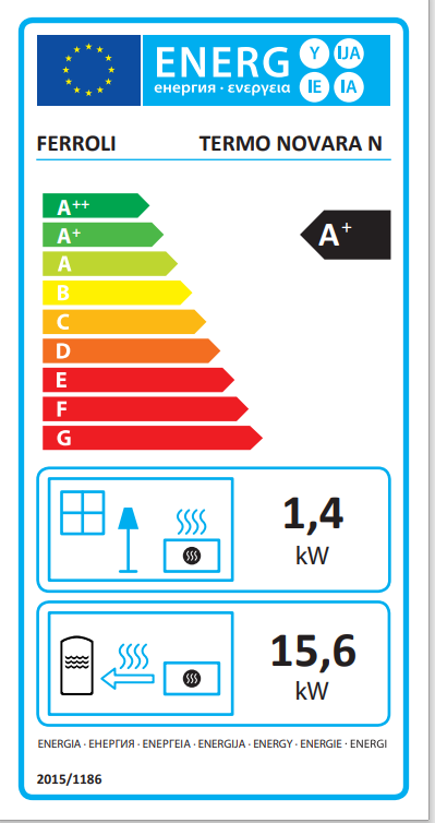 HIDROESTUFA DE PELLET FERROLI NOVARA 18.5KW - 3