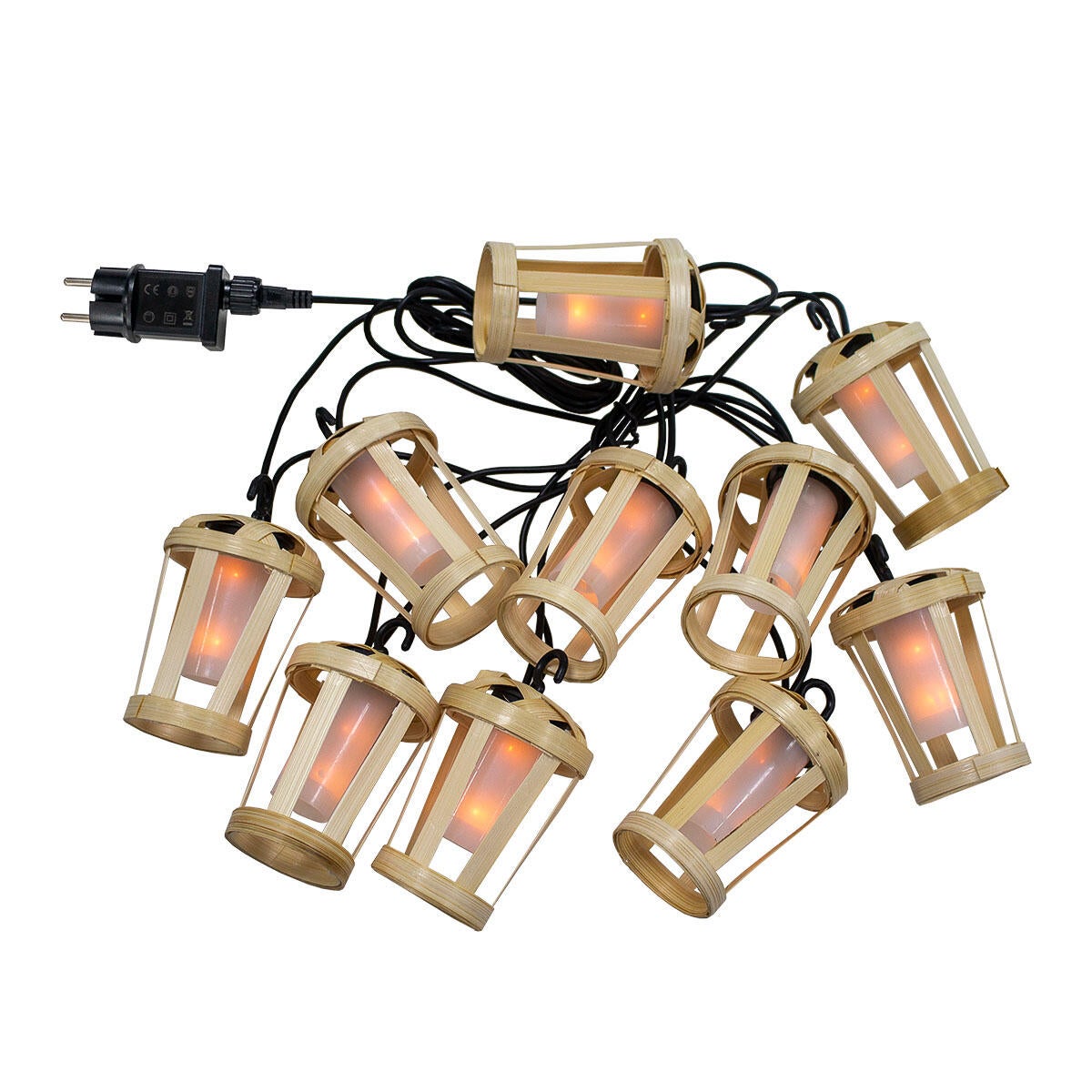 Guirnalda exterior Hiama 10 luces 2000K - 4