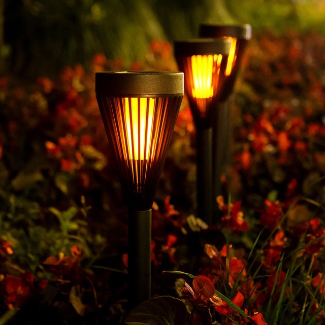 Picchetto solare Chery H 39.5cm luce effetto fiamma