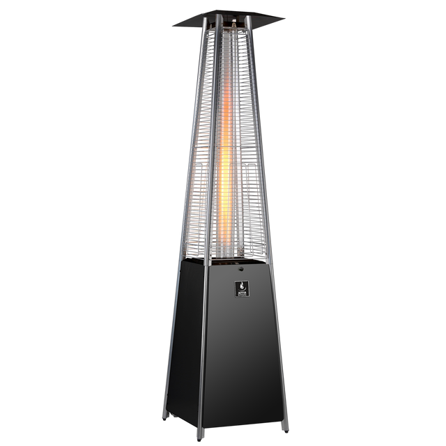 Ogrodowy ogrzewacz powietrza gazowy Piramida 13.2 kW 35 m2 Activa