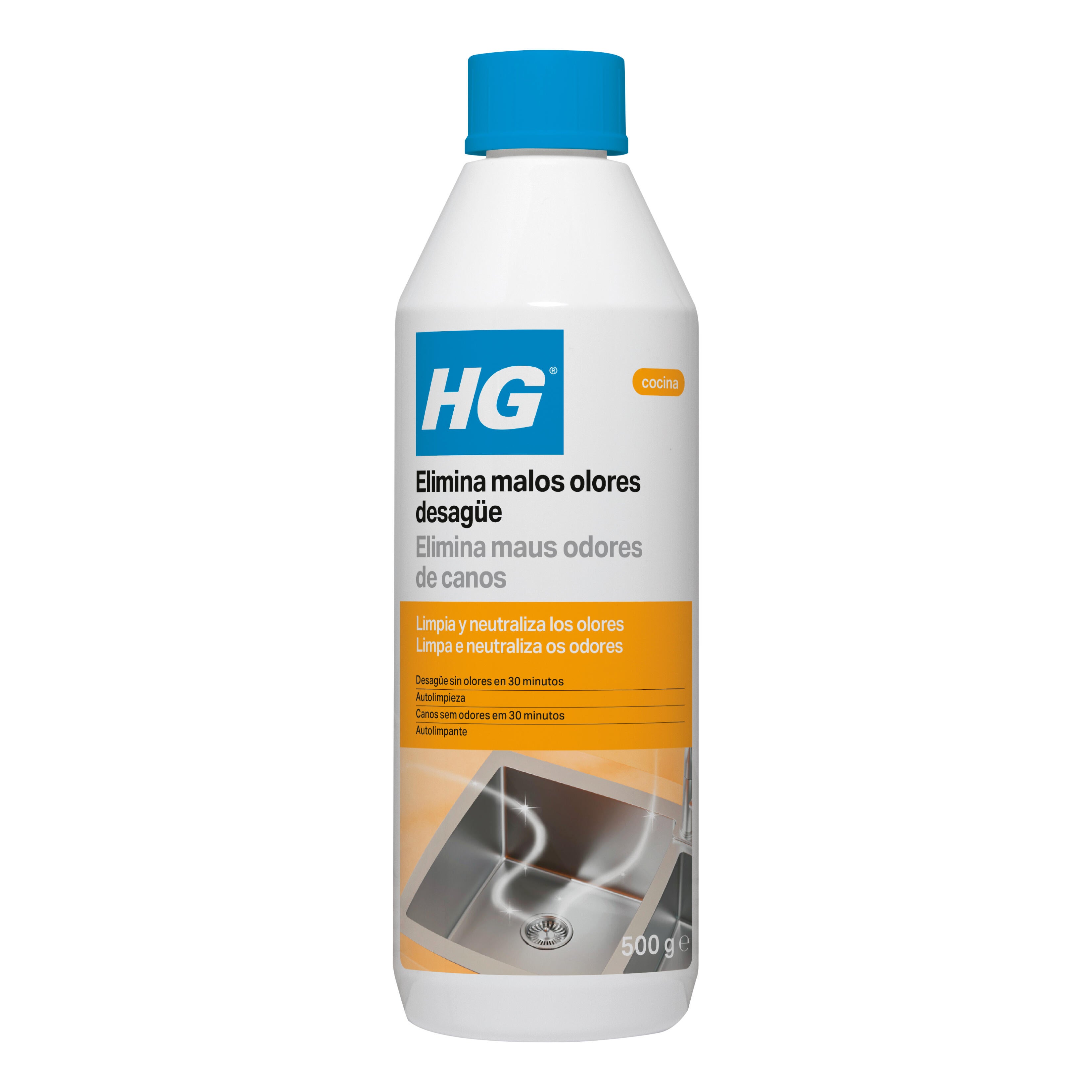 Removedor de odores canos 500 g HG - 4