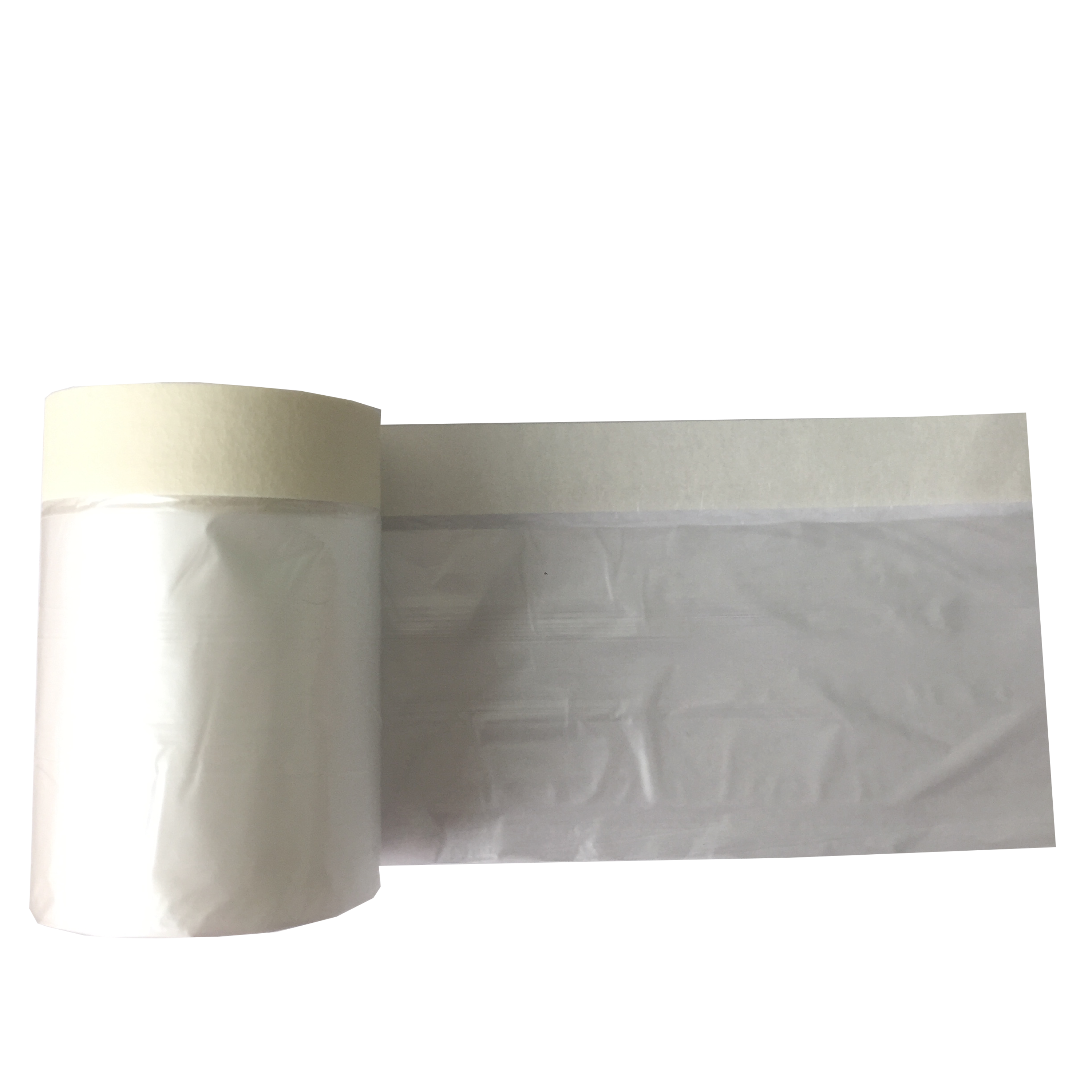 Bâche de protection avec ruban de masquage DEXTER, L.25 x l.0.55 m - 4