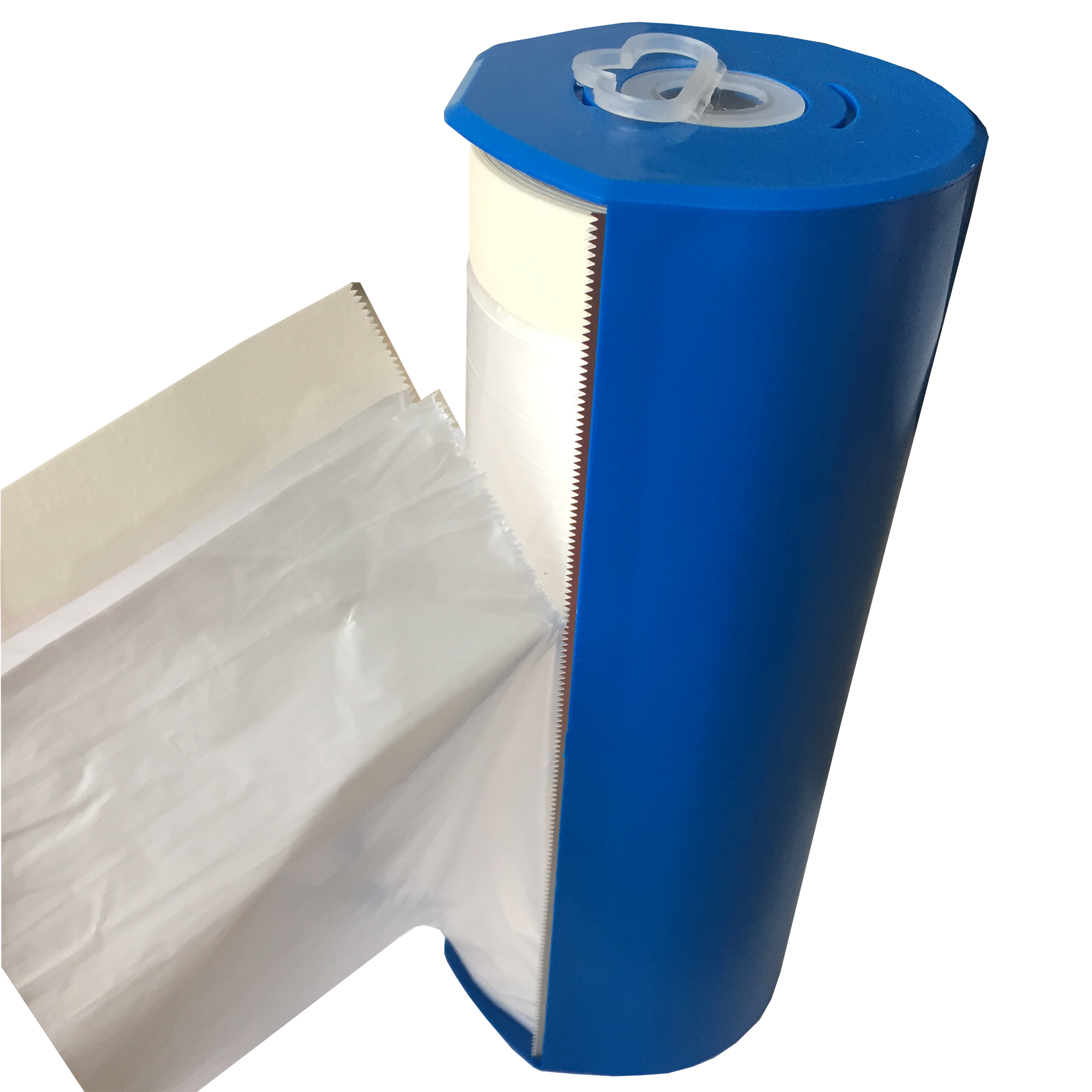 Bâche de protection avec ruban de masquage + recharge DEXTER, L.20 x l.2.7 m - 4