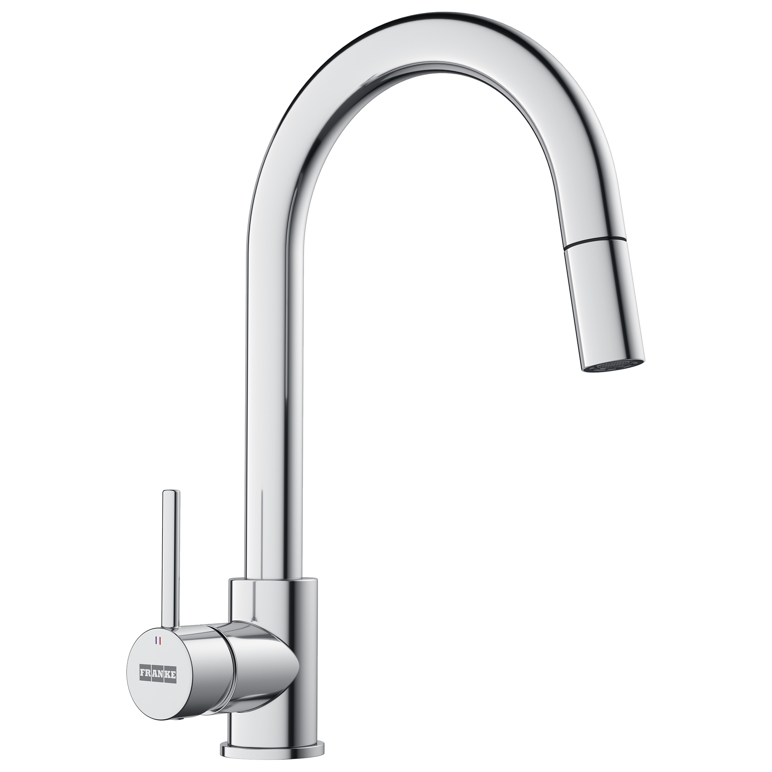 Bateria kuchenna z wyciąganą wylewką Pola 2 Chrom Franke