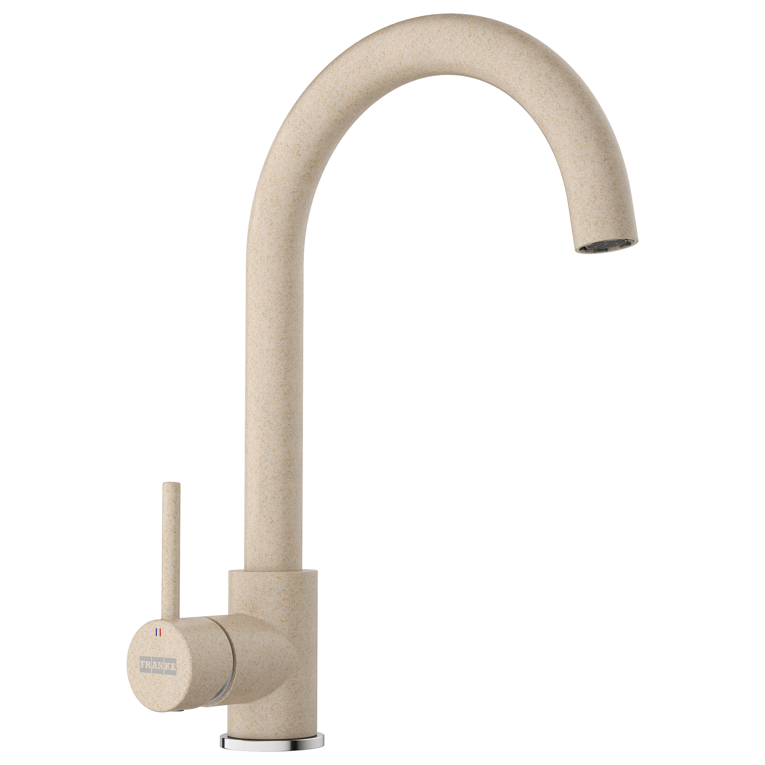 Bateria kuchenna z wylewką U Pola 2.0 Beżowa Franke