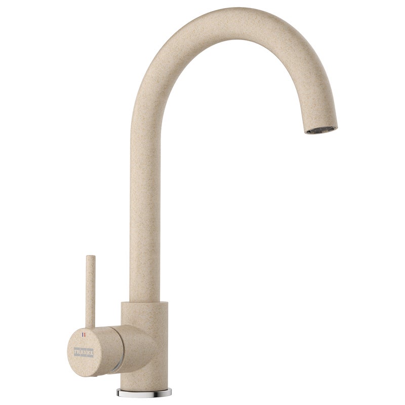 Bateria kuchenna z wylewką U Pola 2.0 Beżowa Franke