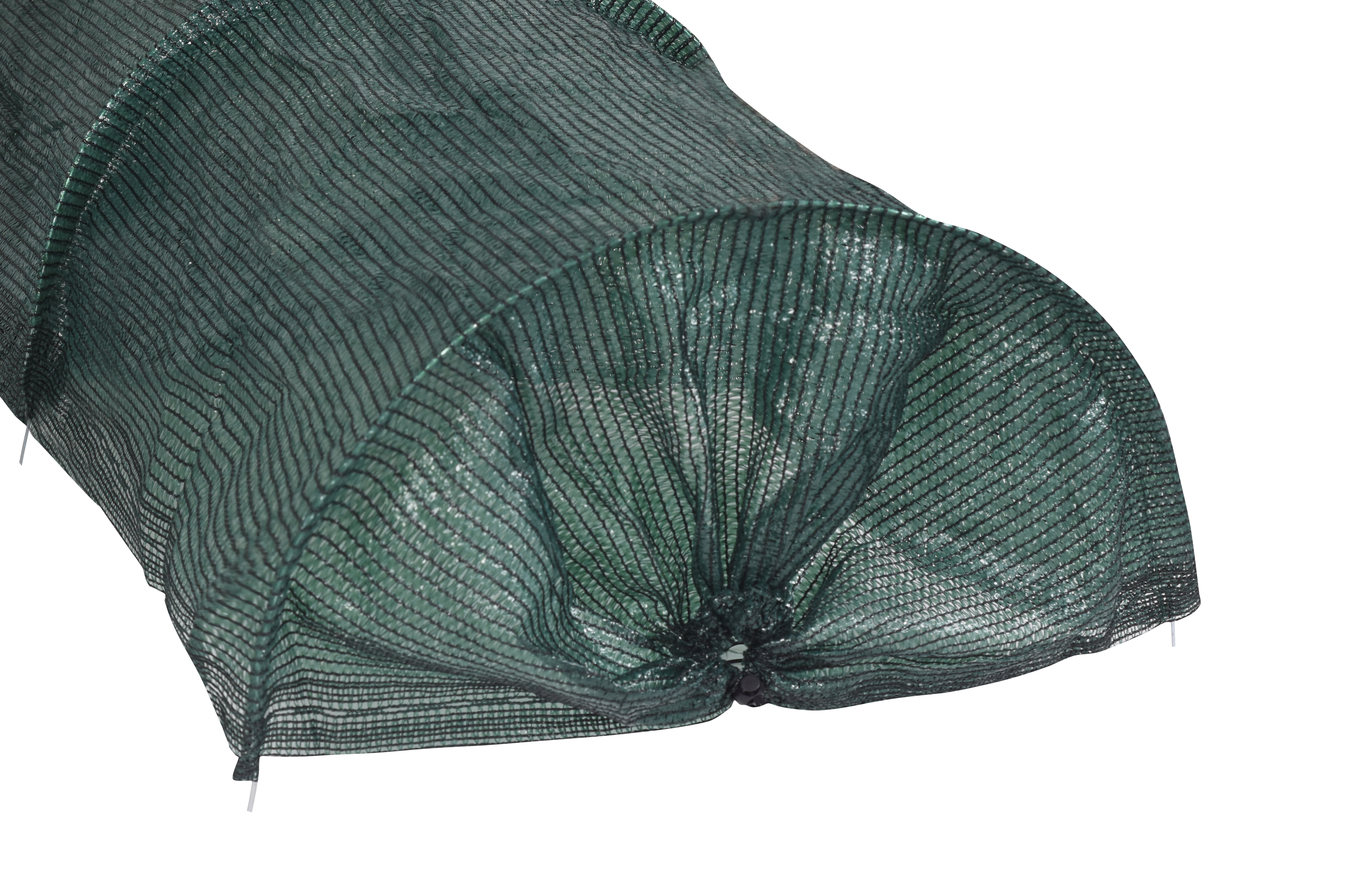 Tunel foliowy mini szklarnia siatka 300x45x30 cm zielony