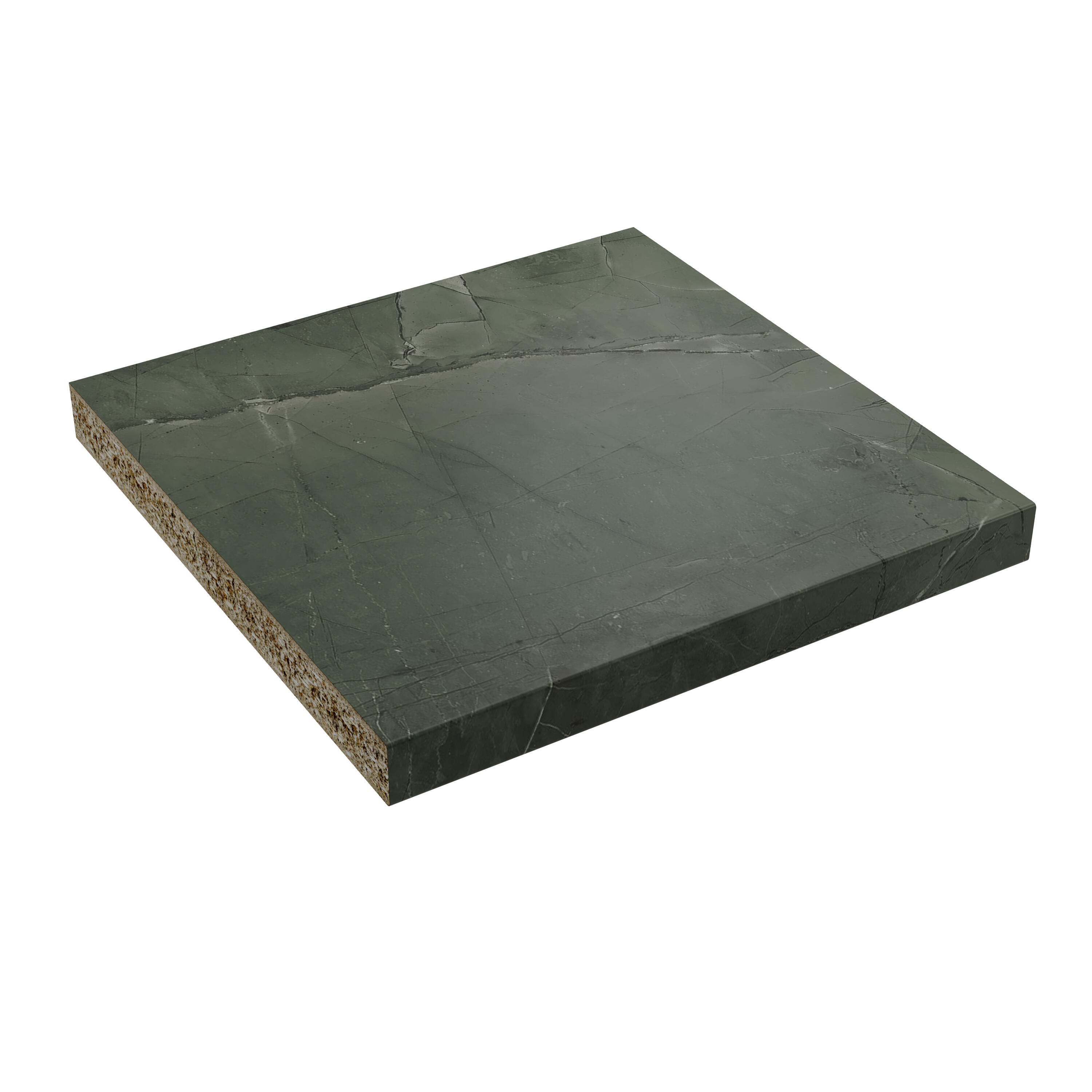 ENCIMERA ACABADO MARMOL VERDE 180X62X3,8 CM - 2