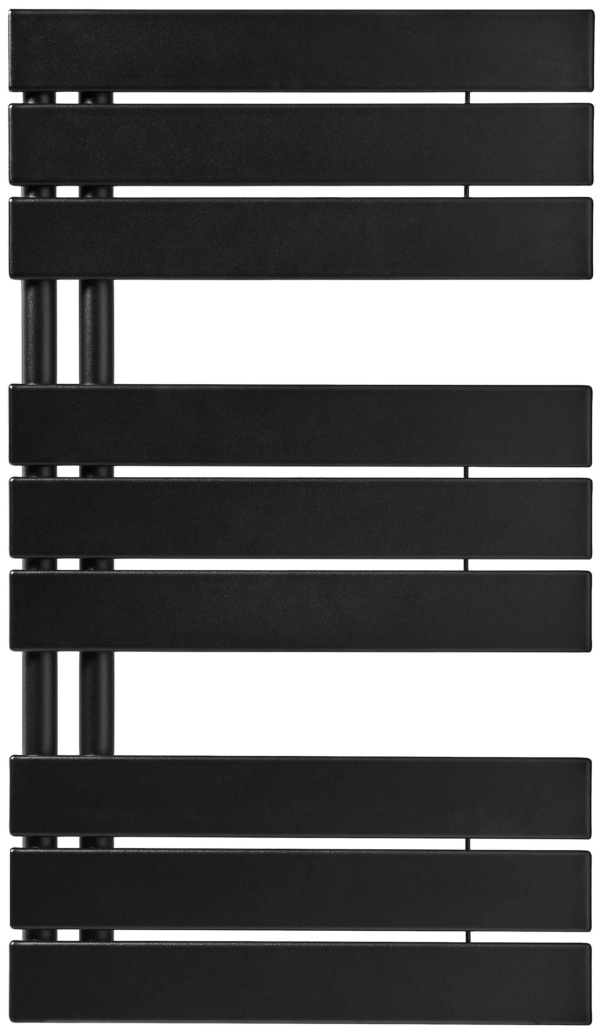 Grzejnik łazienkowy STYL-E 870X500 czarny mat STR. 50 x 87 cm Luxrad - 3