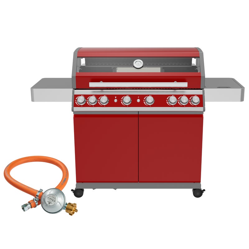 Grill gazowy 23,5kW Carmen 6+2 palników + reduktor Corciano