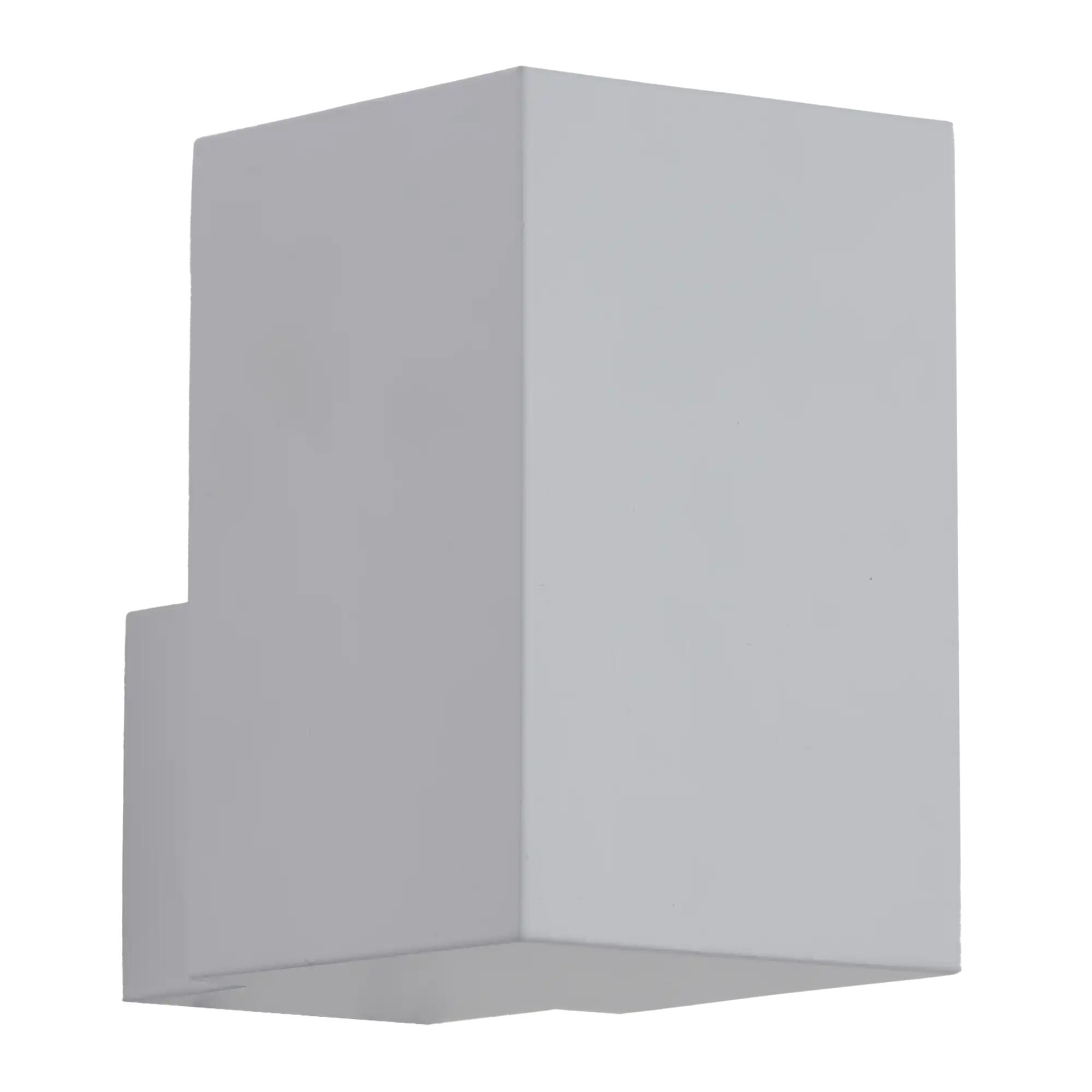 APLIQUE DE PARED INTERIOR SUPERFICIE RECTANGULAR 11.5CM BLANCO - 2