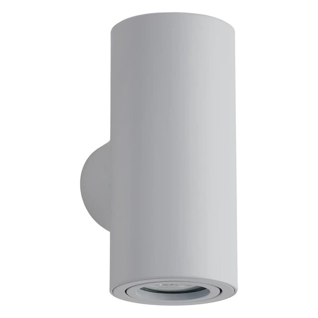 APLIQUE DE PARED CIRCULAR GU10 INTERIOR DE SUPERFICIE 16CM BLANCO