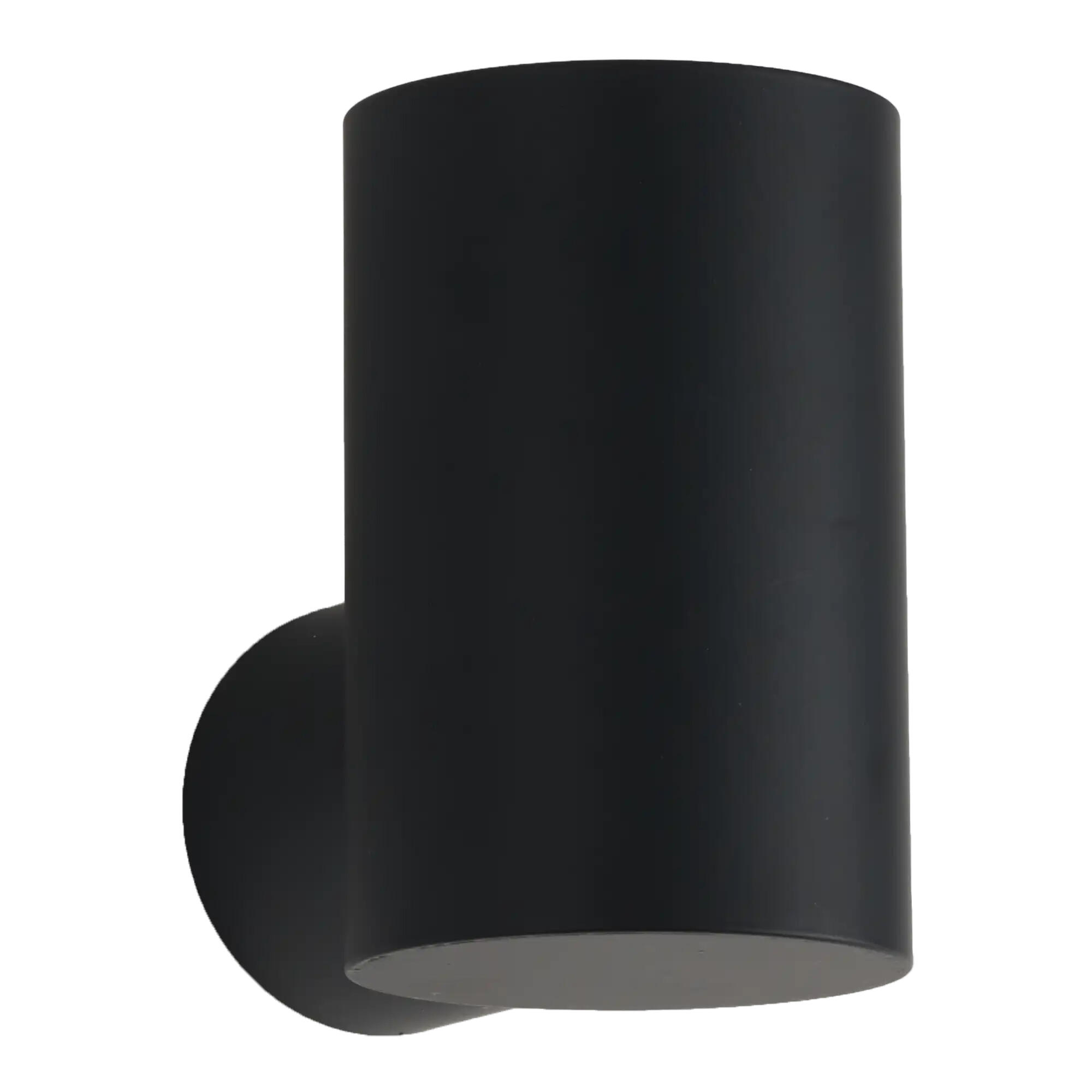 APLIQUE DE PARED INTERIOR CIRCULAR DE SUPERFICIE GU10 11.5CM NEGRO - 2