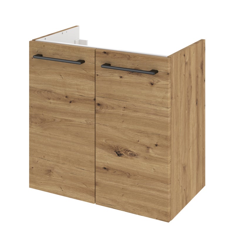 Szafka pod umywalkę 58x60x33 cm Remix złoty dąb SENSEA