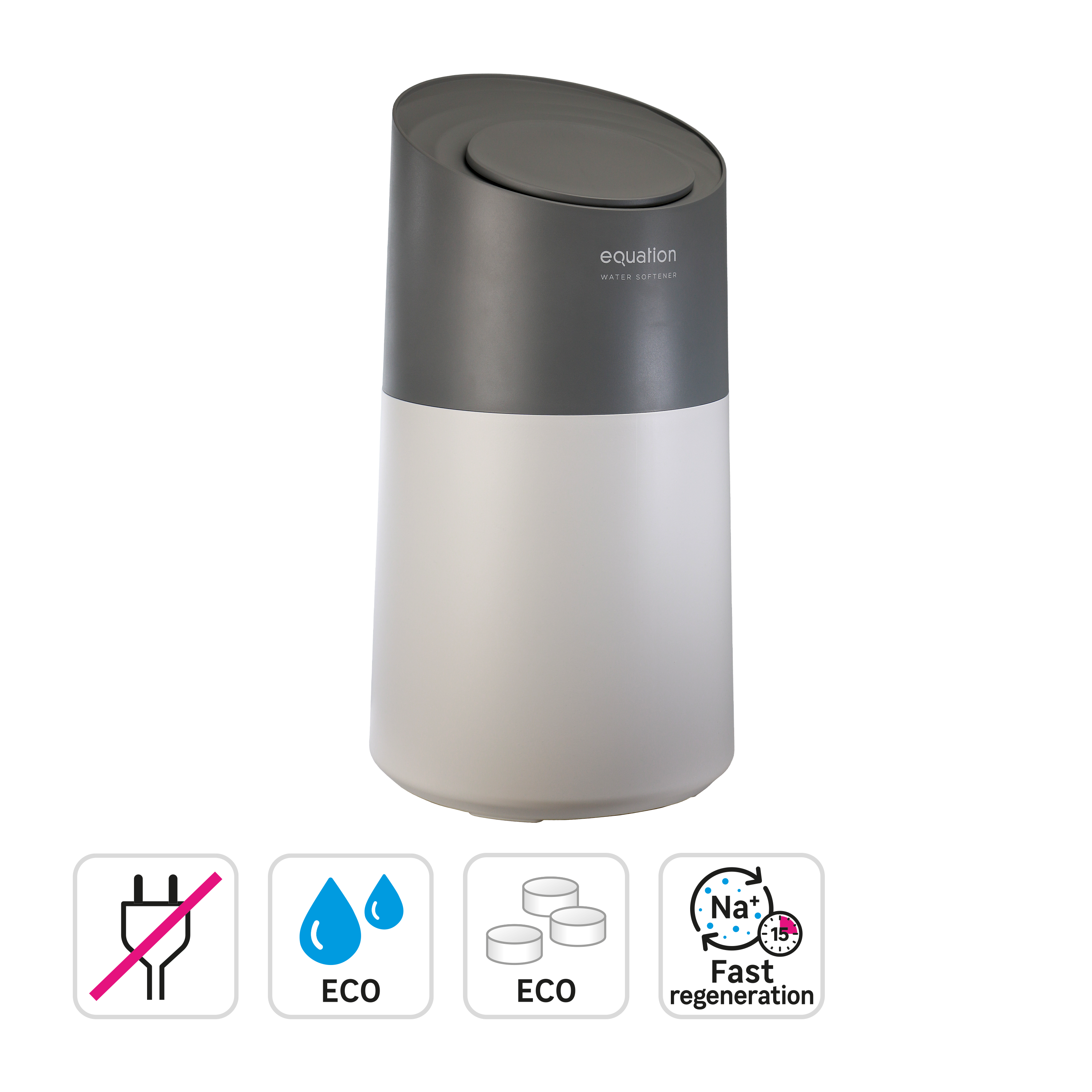 Addolcitore d'acqua EQUATION EQUASOFTER COMPACT volumetrico 11 Lt 2.5 m/h per più di 5 persone - 4