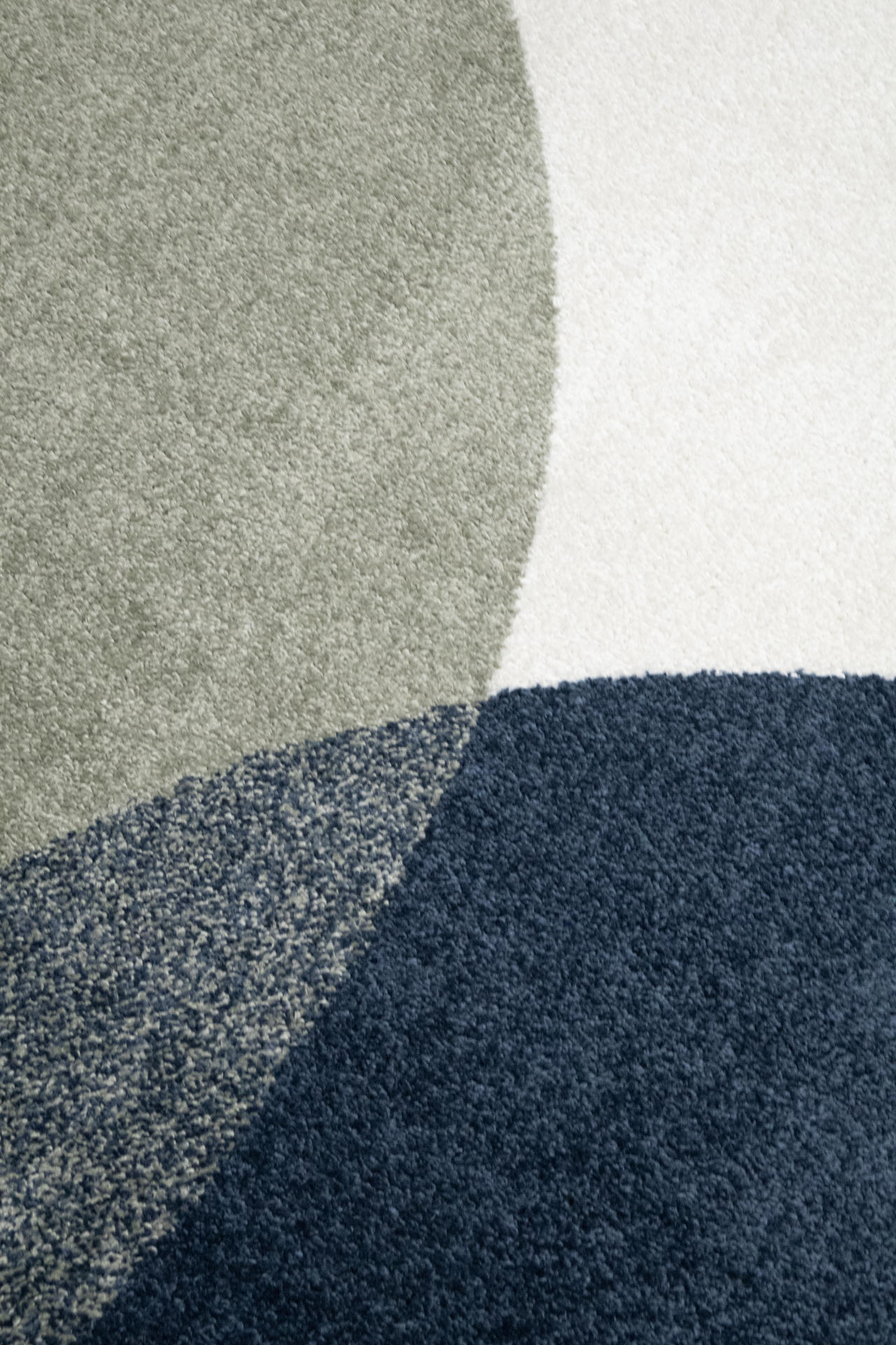 Tappeto Nemo circles in polipropilene verde/blu L 190 x L 133 cm - 6