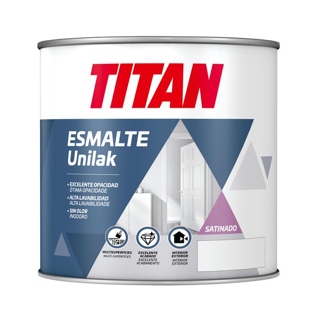 BASE ESMALTE ACRÍLICO SATINADO UNILAK 4L TONOS MEDIOS
