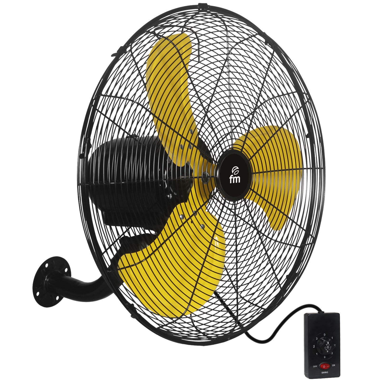 Ventilador de Parede 50cm pp Premium Oscilante Preto Tron 110V em Promoção Ofert Ventilador de Parede 50cm pp Premium Oscilante Preto Tron 110V em Promoção Ofert
