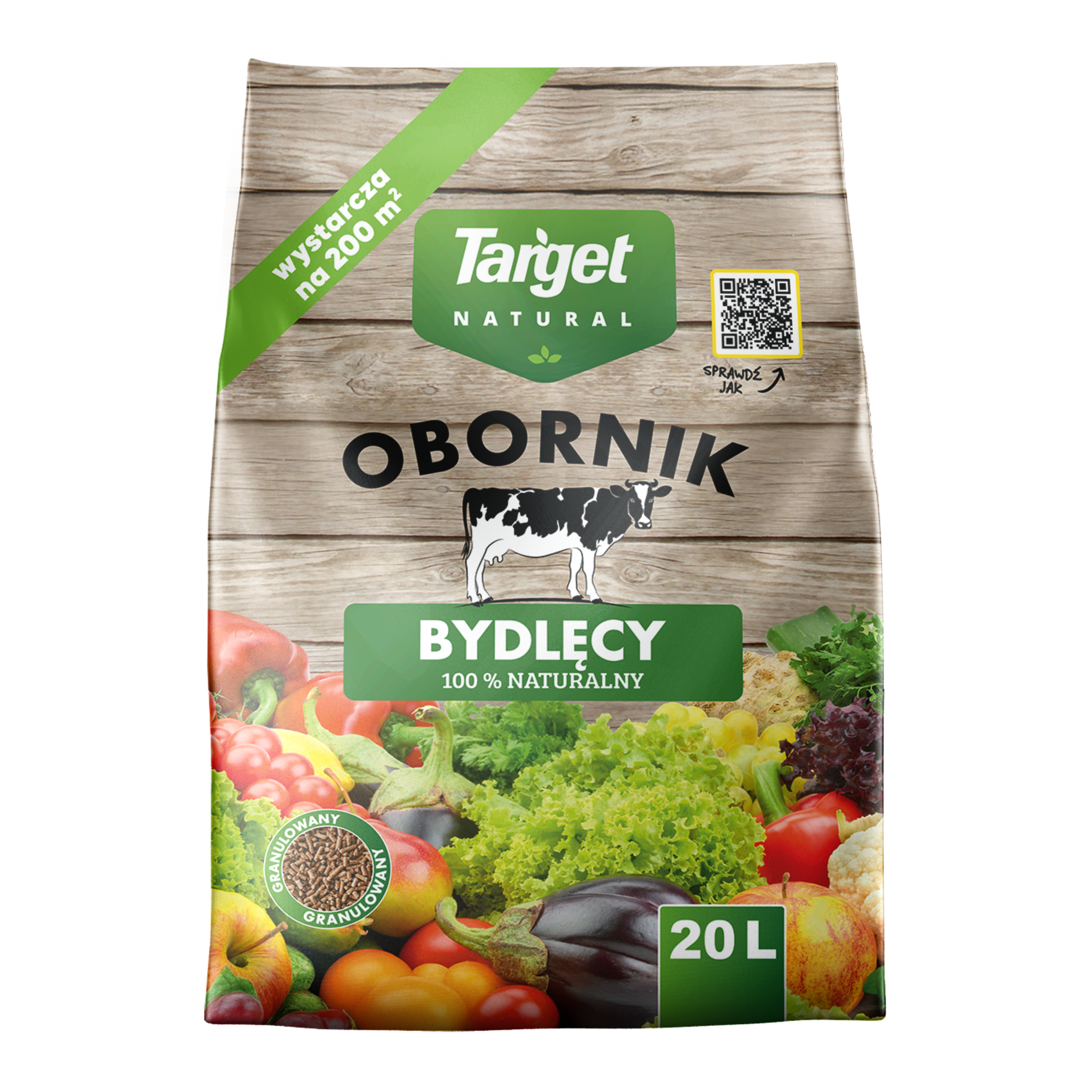 Obornik bydlęcy 100% naturalny 20L Target
