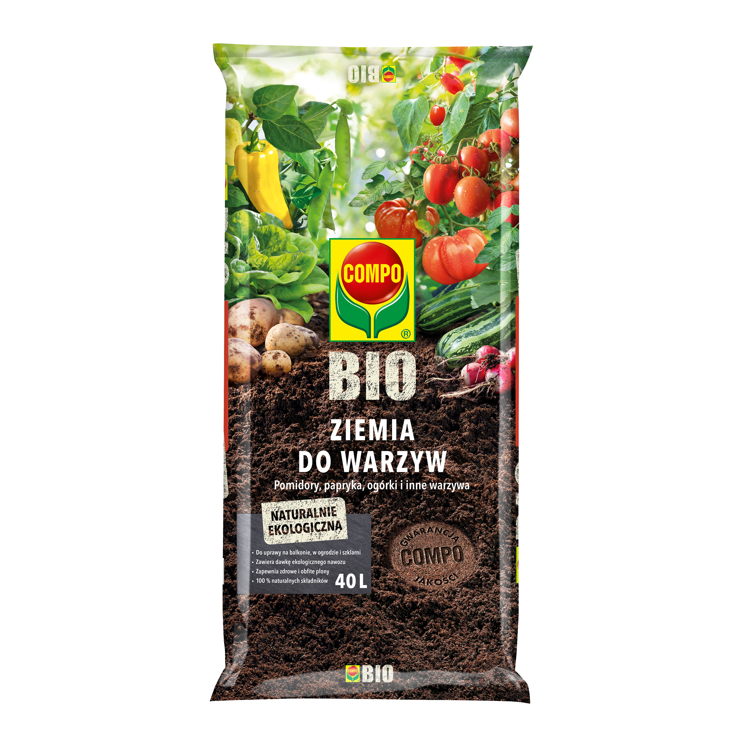 Ziemia do warzyw 40l Compo Bio