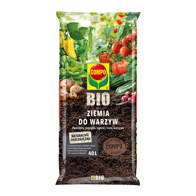 Ziemia do warzyw 40l Compo Bio