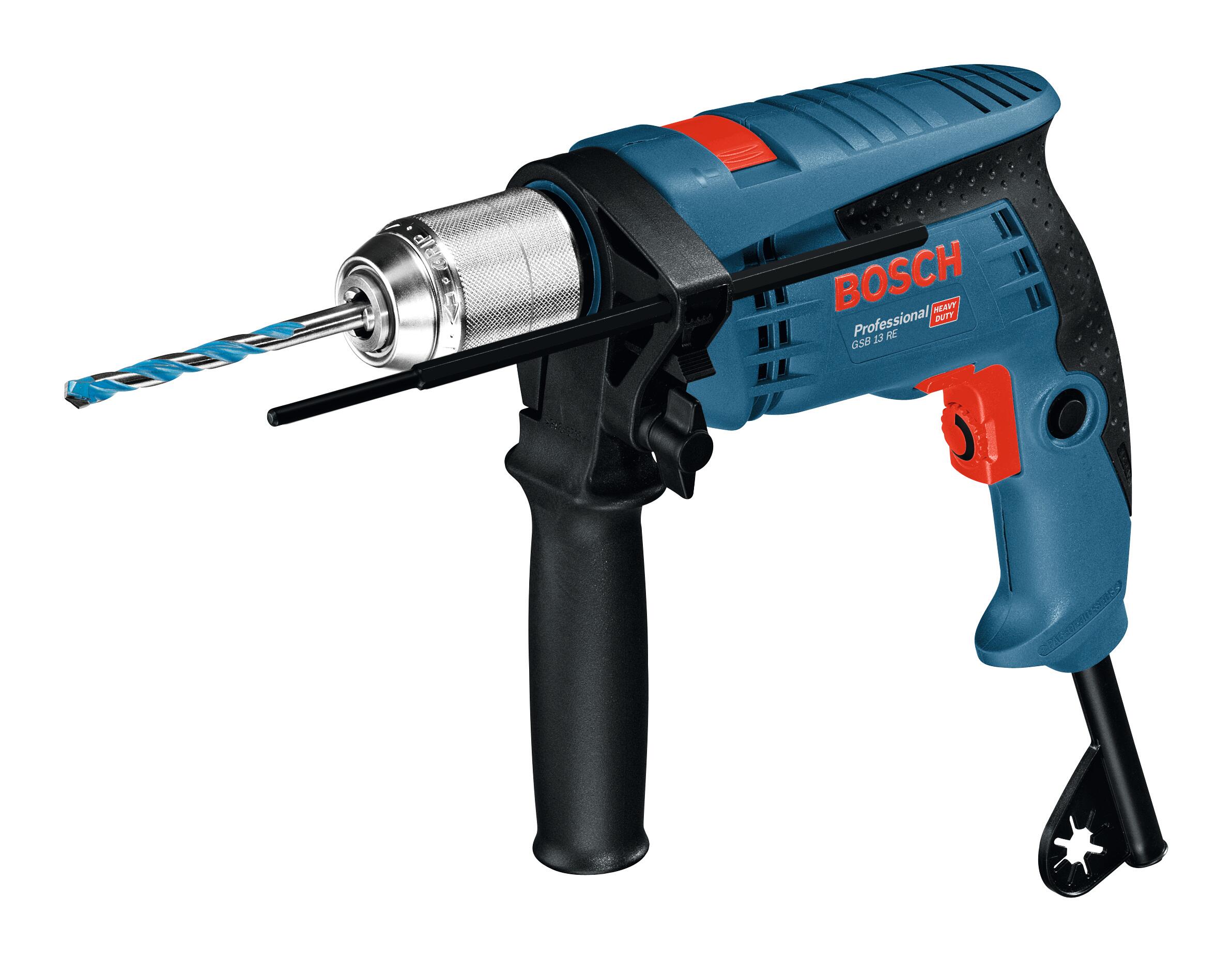 Berbequim percutor com fio 600 w Bosch Professional GSB 13RE - 3