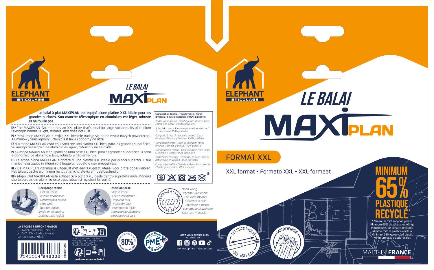Balai serpillère Maxiplan ELEPHANT - 4