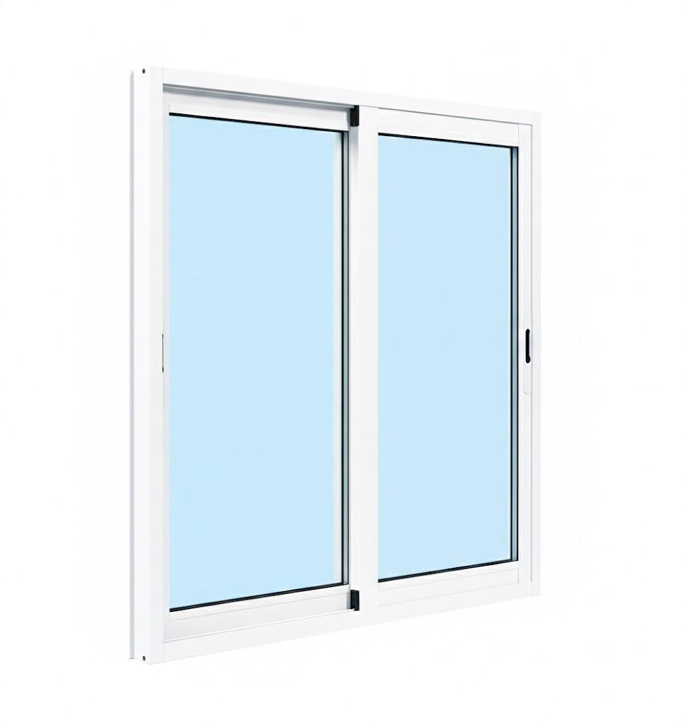 VENTANA ALUMINIO CORREDERA BLANCA 60X100CM - 3