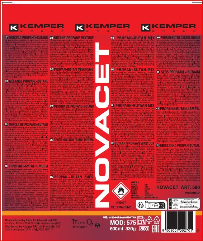 Cartouche de butane propane à visser 600ml - 2
