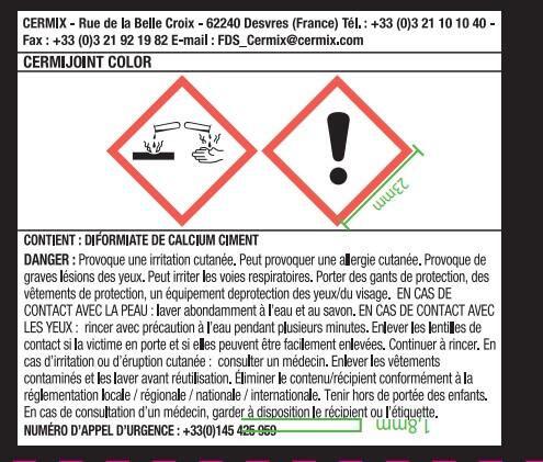 Joint ultra blanc 25 kg Cermijoint - CERMIX - 2