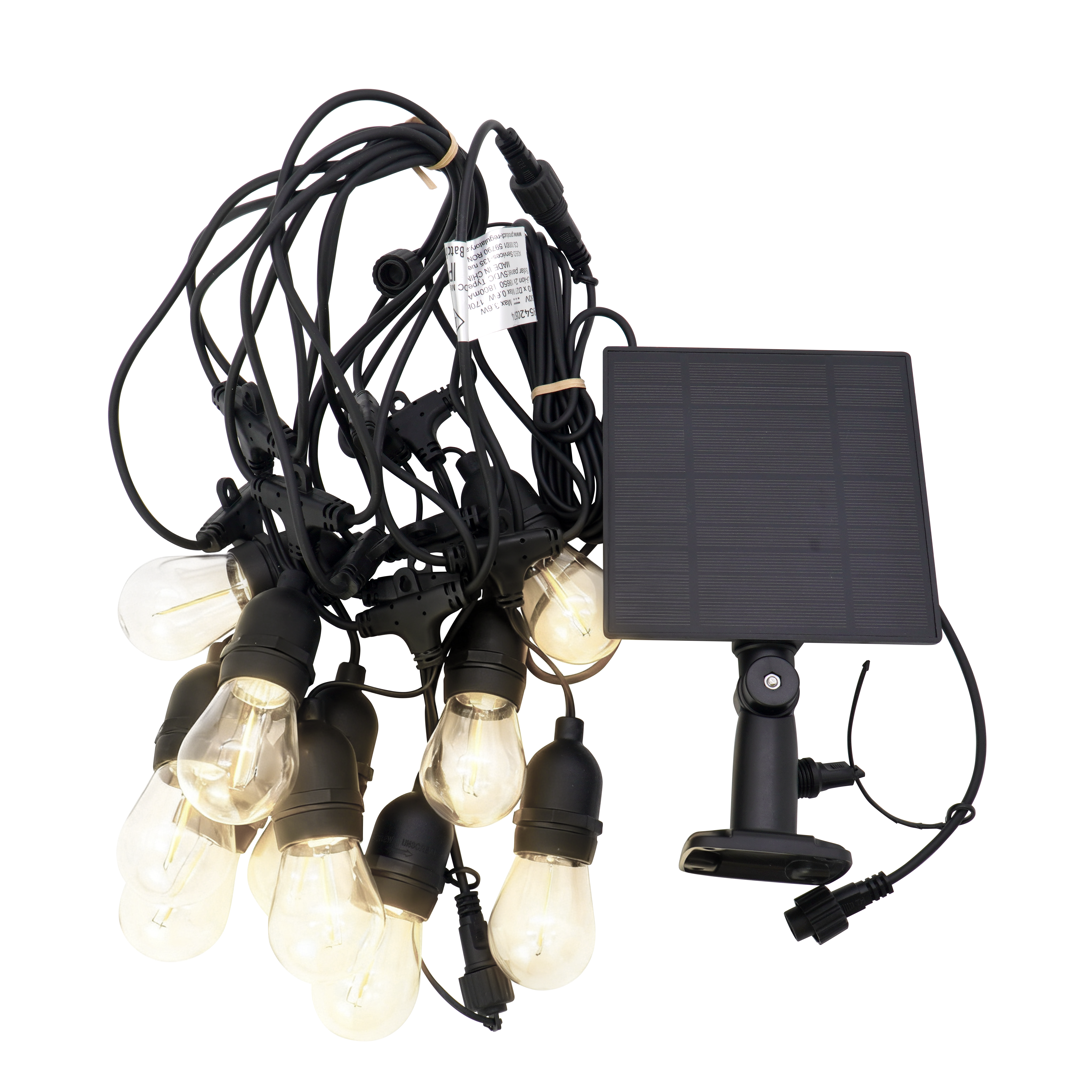 Girlanda Glen Clear czarna IP44 10 x LED Inspire - 9