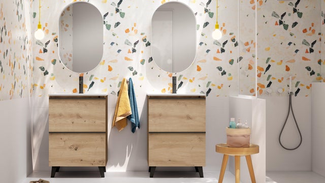 muebles lavabo con patas