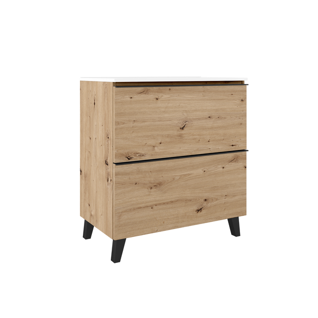 Mueble de baño BORA NEW roble natural 80x45 cm (lavabo no incluido)