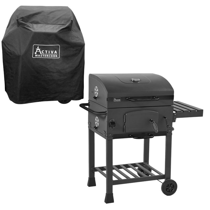 Grill węglowy Angular Black XL Activa