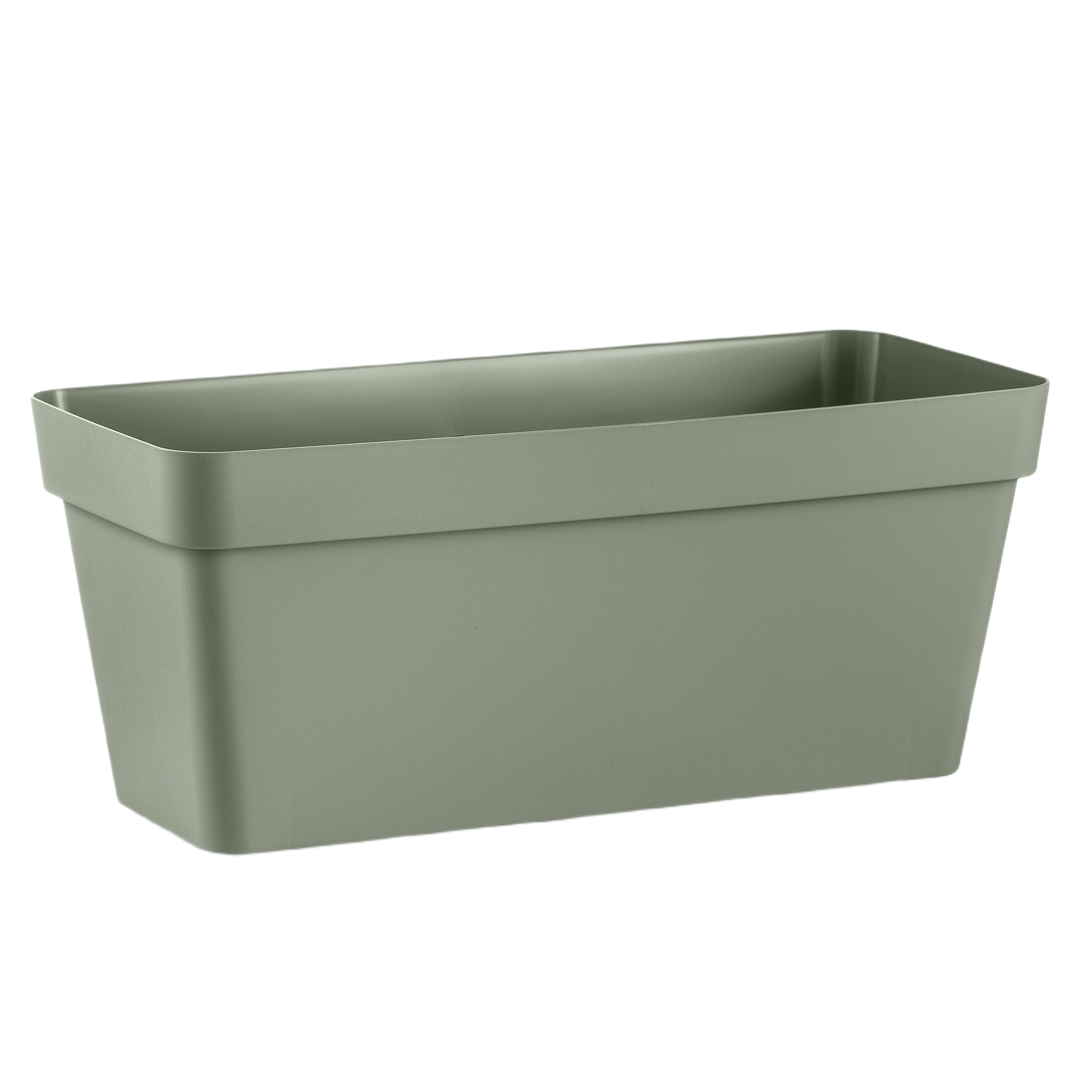 Donica Cleo polimerowa 80x35 cm oliwkowa Veca