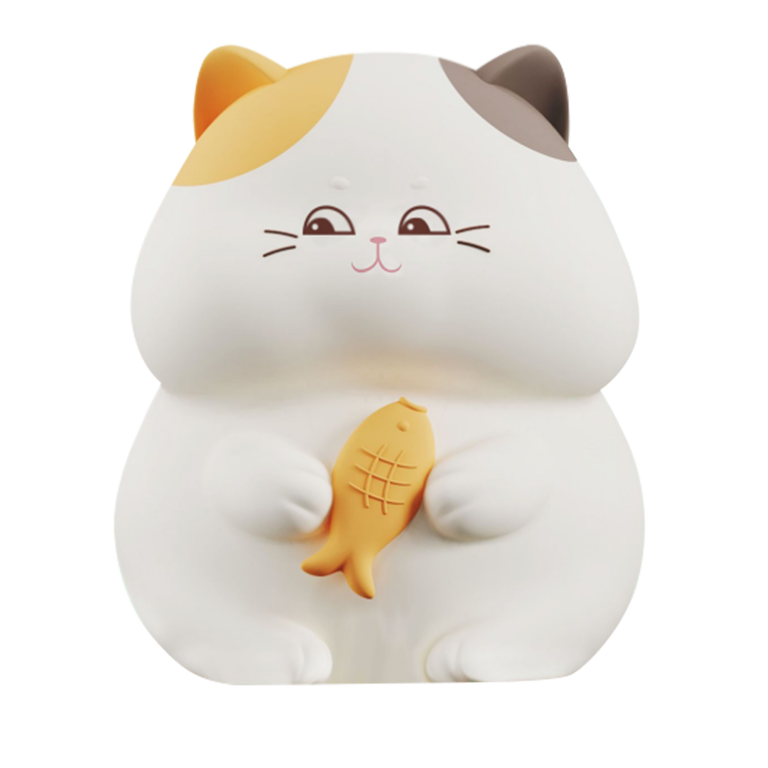 Lampka nocna LED Gatto Mini RGB USB kotek biała Goldlux