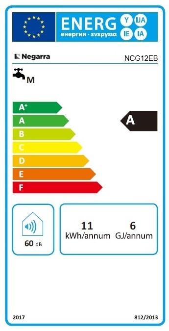 CALENTADOR GAS BUTANO ESTANCO BAJO NOX 11L NEGARRA NCG11EB - 4