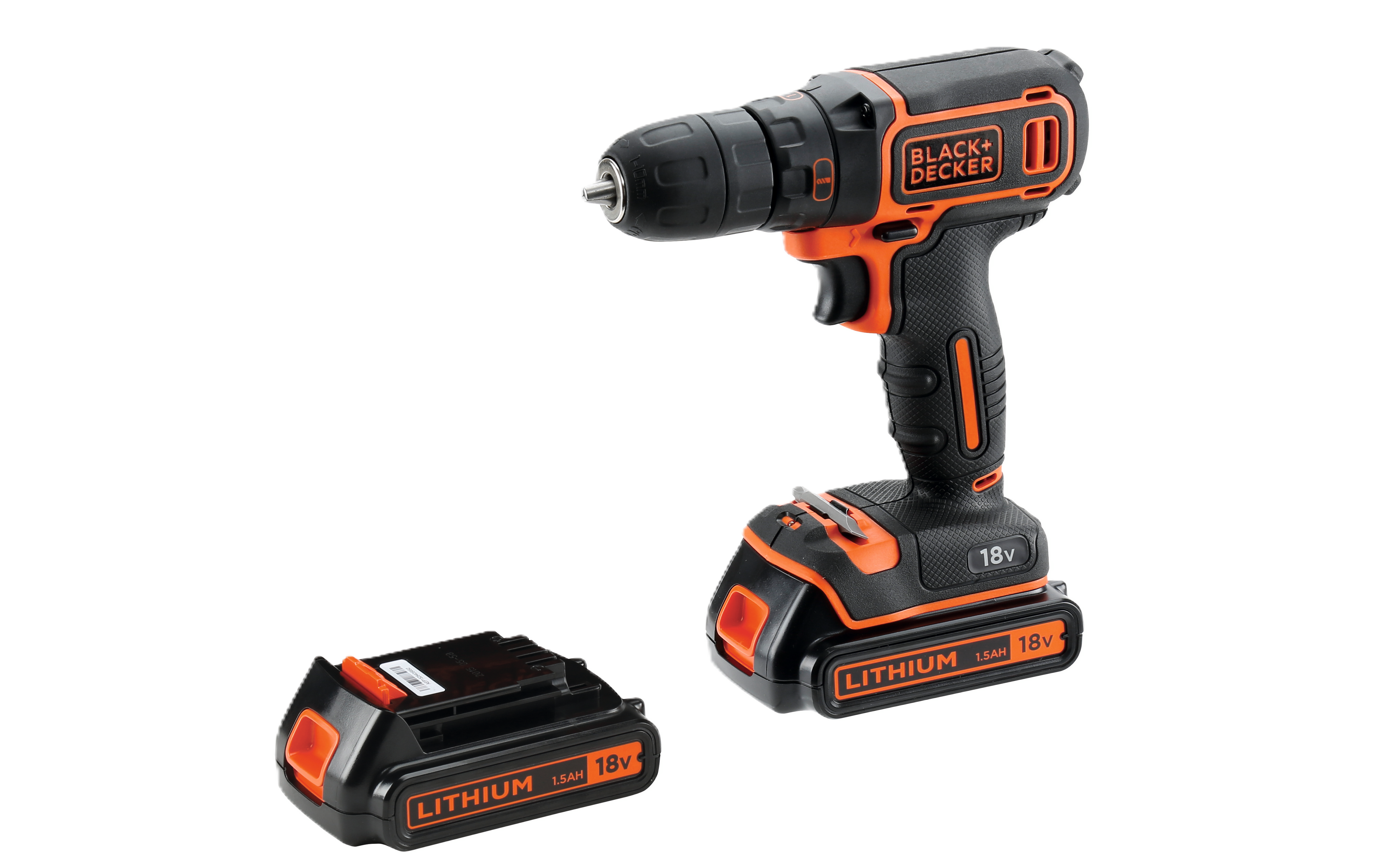 Wiertarko-wkrętarka akumulatorowa 18V 2Ah  BDCDC18B-QW BLACK + DECKER