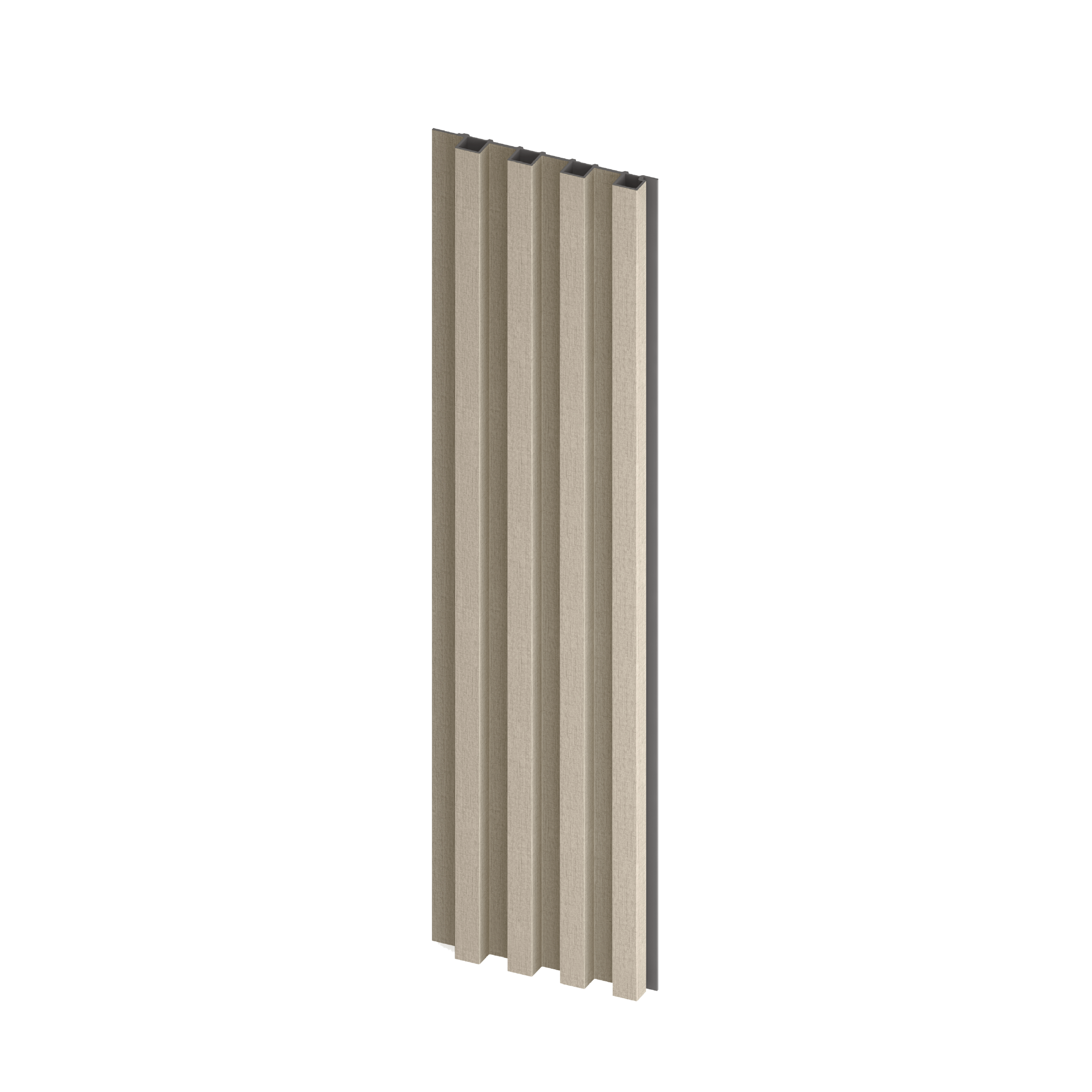 Panele modułowe ścienne 3D lamele 265x16 cm M Linen Fabric 4 lamele