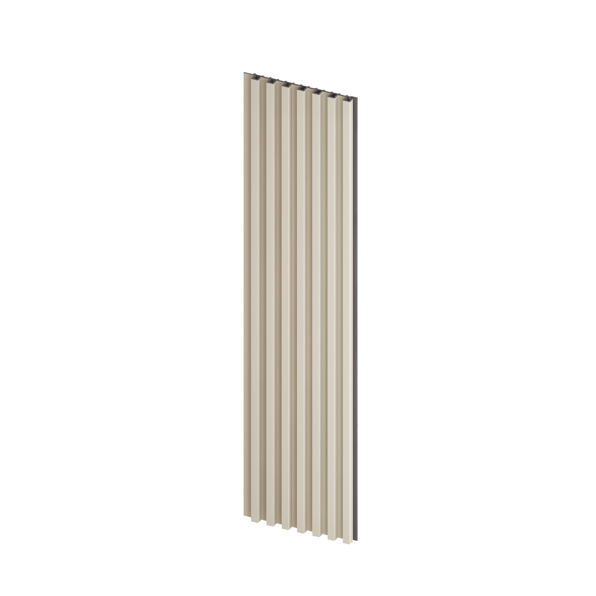 Panele modułowe ścienne 3D lamele 265x14.8 cm S Satin Cream 7 lameli
