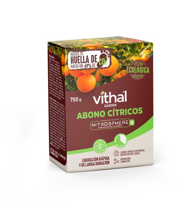 Abono ecológico cítricos VITHAL GARDEN 0.75 kg
