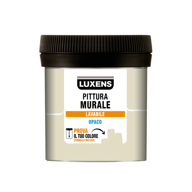 Pittura per interni lavabile, LUXENS Opaca beige cream 1 opaco, 0.075 L