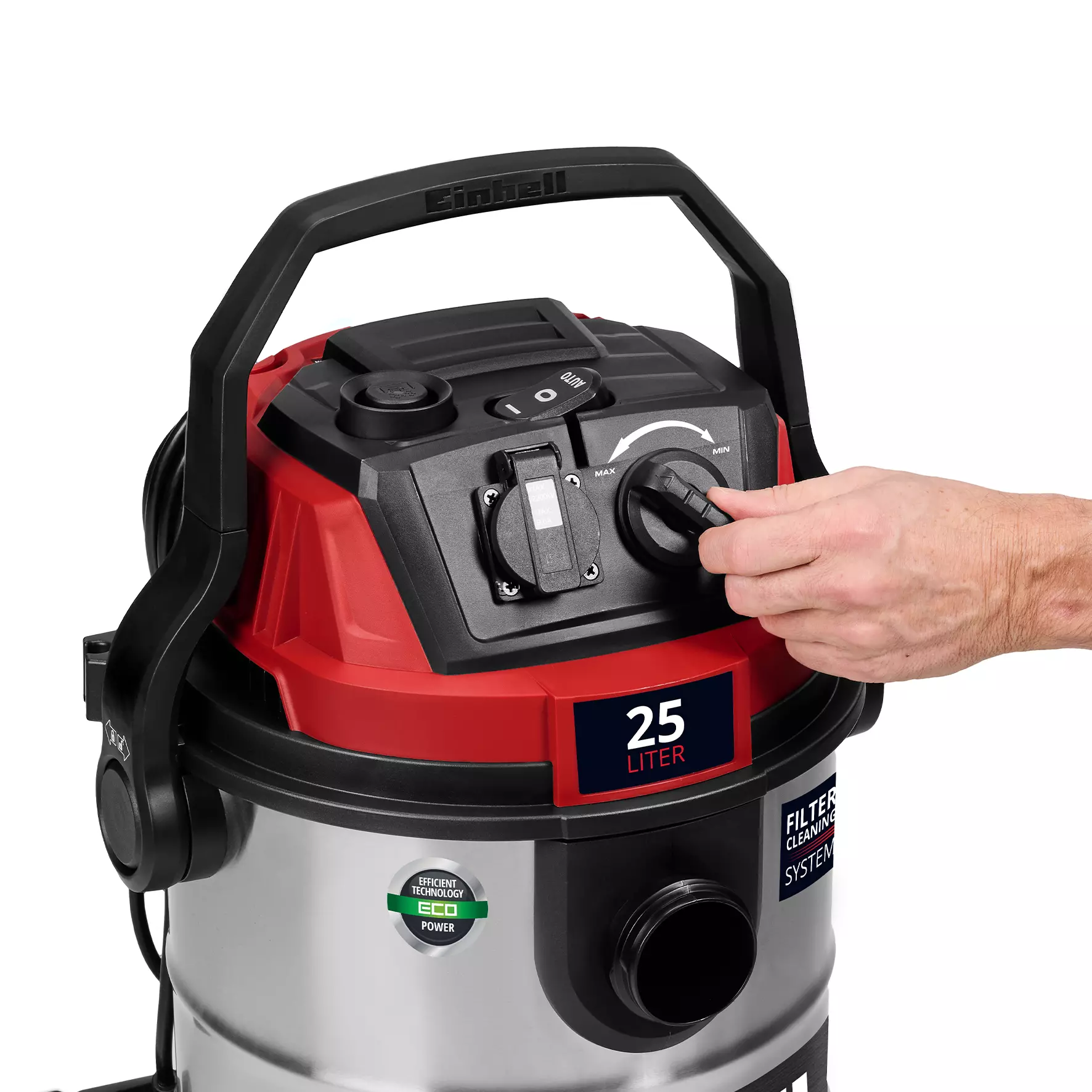 Aspirador de sólidos e líquidos 1100 W 25L Einhell TE-VC 2580 SACL - 12