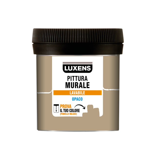 Pittura per interni lavabile LUXENS Opaca Beige Kenya 4 opaco 0.075 L