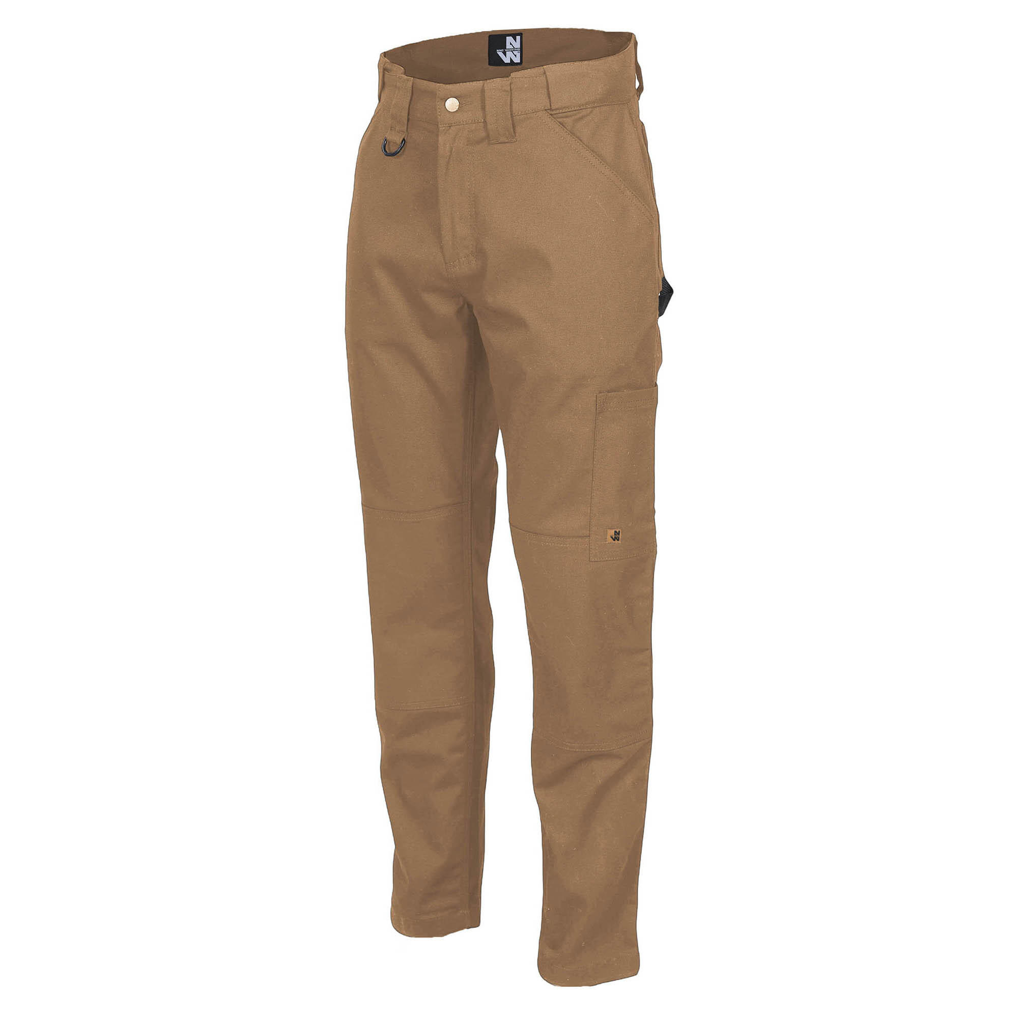 Pantalon Habillé Marron Pour Femme - Taille 38/40 - État Très Correct - Sans Marque