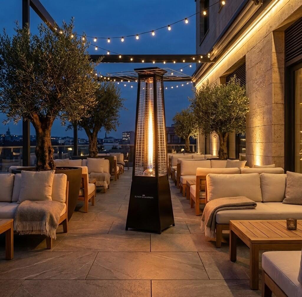 CALEFACTOR DE SUELO PORTÁTIL INFRARROJO 2000W - 3