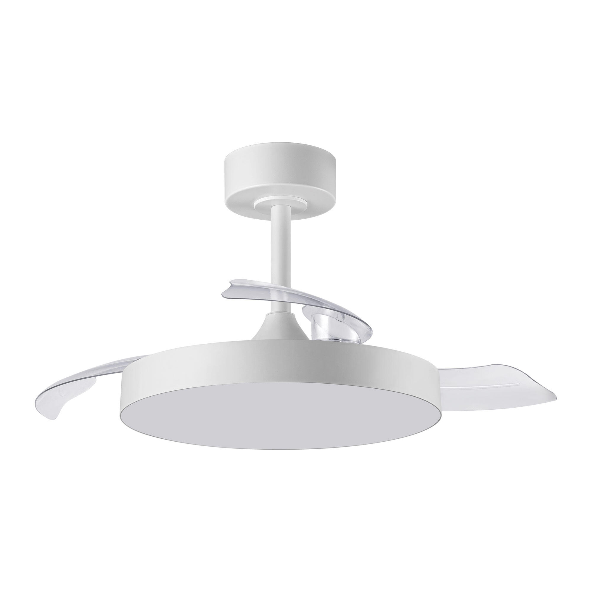 Ventilador de techo con luz silencioso DC 20W con mando ø96 cm Mira XS LUMIPLUS blanco luz CCT 3 aspas| 6 velocidades| modo verano/invierno| temporizador| brisa| recomendado para <13m² - 3